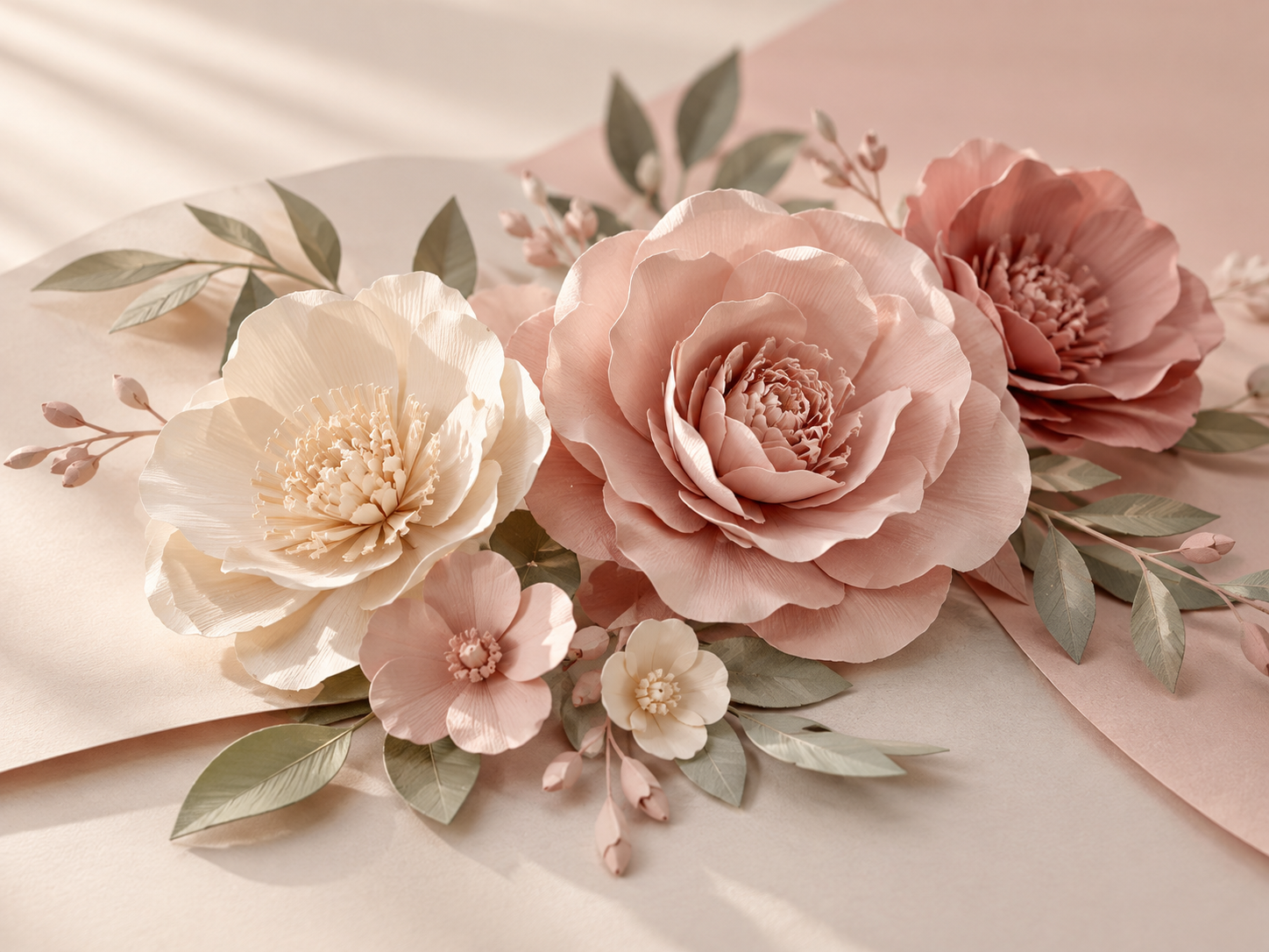 Flores de papel BellaFlor